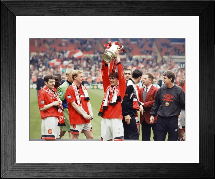 Framed Print : FA Cup Final at Wembley Stadium. Manchester United 1 v Liverpool 0 Framed Print : FA Cup Final at Wembley Stadium. Manchester United 1 v Liverpool 0