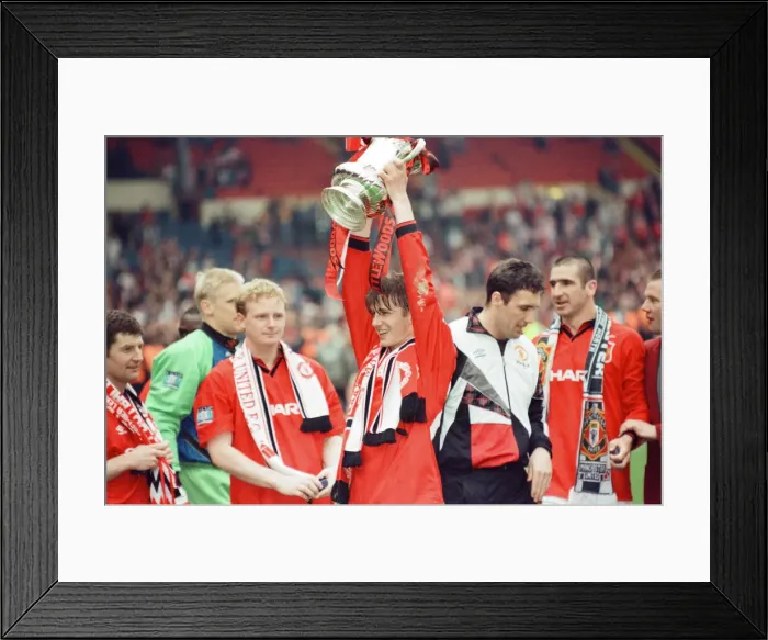 Framed Print : FA Cup Final at Wembley Stadium. Manchester United 1 v Liverpool 0 Framed Print : FA Cup Final at Wembley Stadium. Manchester United 1 v Liverpool 0
