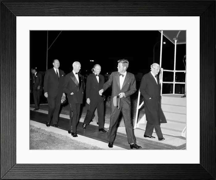 Framed Print : Second day of the visit of American President John F Kennedy Framed Print : Second day of the visit of American President John F Kennedy