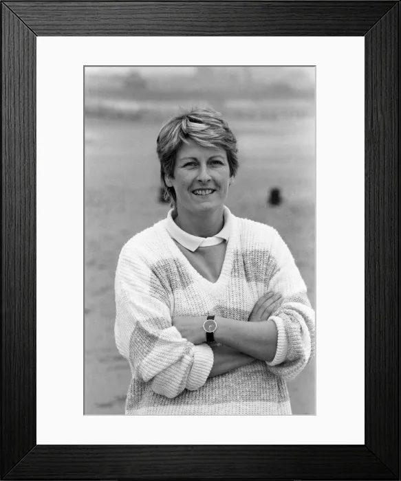 Framed Print : Janet Ross, former Secretary of actress Julie Goodyear, October 1986 Framed Print : Janet Ross, former Secretary of actress Julie Goodyear, October 1986