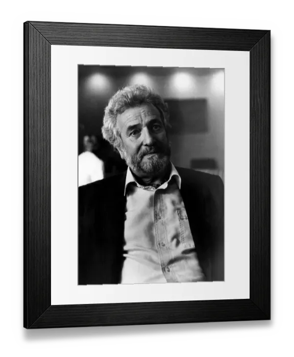 Framed Print : Former Goon Michael Bentine is interviewed for The Journal Framed Print : Former Goon Michael Bentine is interviewed for The Journal