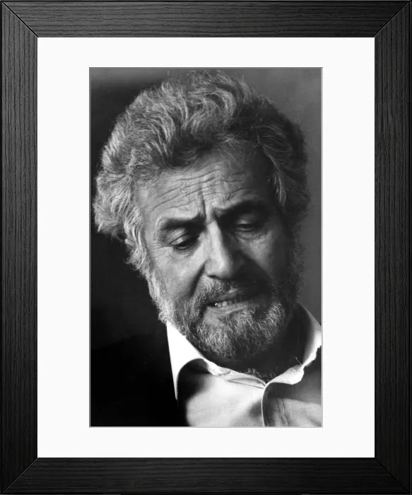 Framed Print : Former Goon Michael Bentine is interviewed for The Journal Framed Print : Former Goon Michael Bentine is interviewed for The Journal
