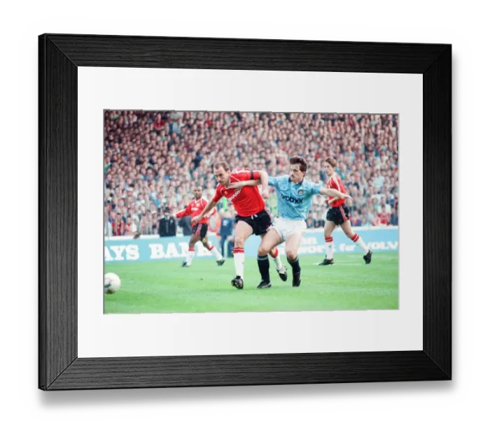 Framed Print : Manchester City 5-1 Manchester United, League match at Maine Road Framed Print : Manchester City 5-1 Manchester United, League match at Maine Road