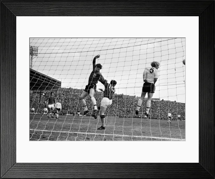 Framed Print : Crystal Palace are promoted to the First Division for the first time in their history