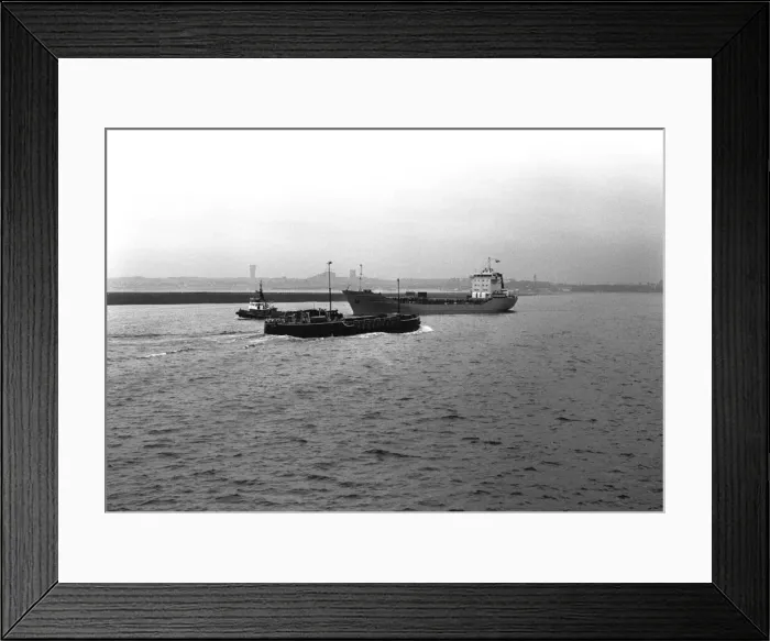 Framed Print : The Crown Prince container ship, built by Swan Hunter at Walker in 1979 Framed Print : The Crown Prince container ship, built by Swan Hunter at Walker in 1979
