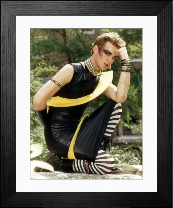 Framed Print : TV presenter and comedian Julian Clary. 11th September 1990 Framed Print : TV presenter and comedian Julian Clary. 11th September 1990