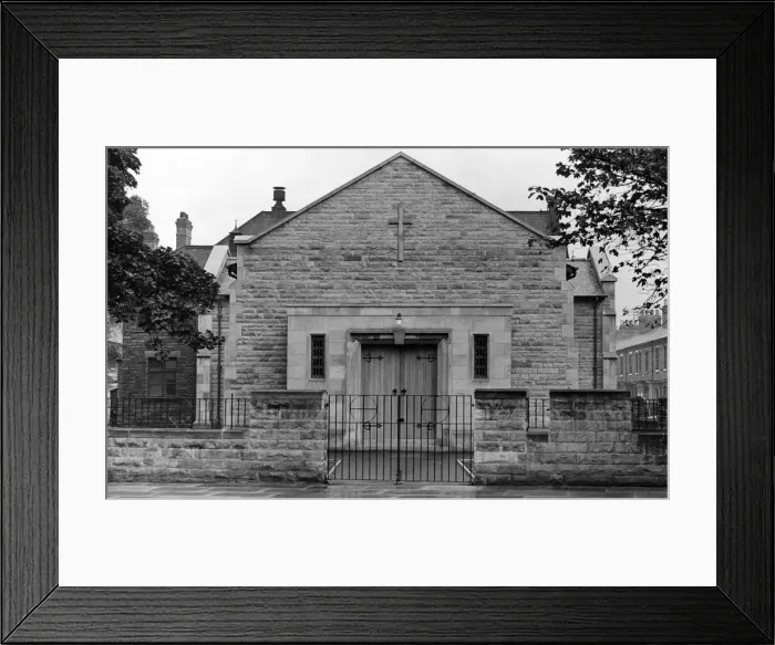 Framed Print : The Yarm Road, Congregational Church, Stockton, 1st September 1955 Framed Print : The Yarm Road, Congregational Church, Stockton, 1st September 1955