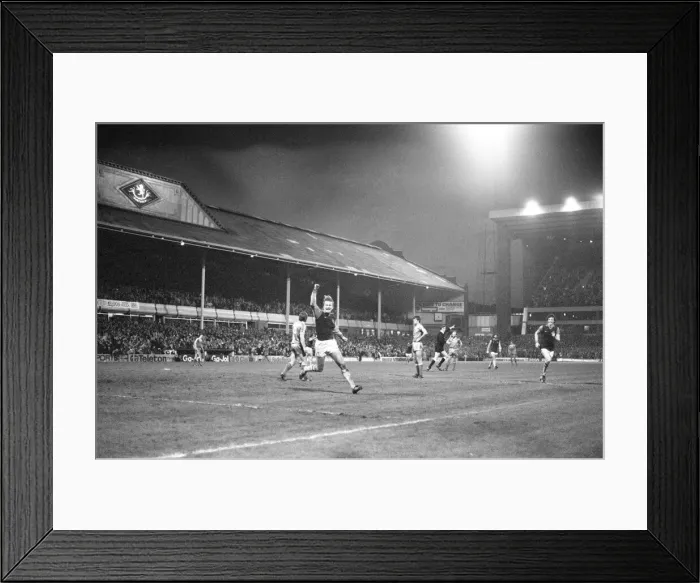 Framed Print : Aston Villa 3-0 Birmingham City, League match at Villa Park, Saturday 13th December 1980 Framed Print : Aston Villa 3-0 Birmingham City, League match at Villa Park, Saturday 13th December 1980