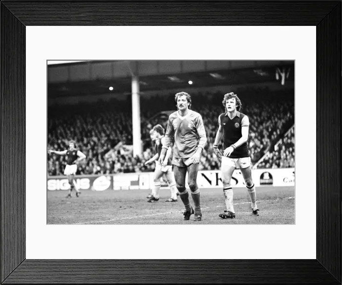 Framed Print : Aston Villa 3-0 Birmingham City, League match at Villa Park, Saturday 13th December 1980 Framed Print : Aston Villa 3-0 Birmingham City, League match at Villa Park, Saturday 13th December 1980