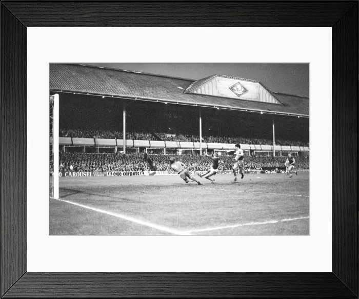 Framed Print : Aston Villa 3-0 Birmingham City, League match at Villa Park, Saturday 13th December 1980 Framed Print : Aston Villa 3-0 Birmingham City, League match at Villa Park, Saturday 13th December 1980