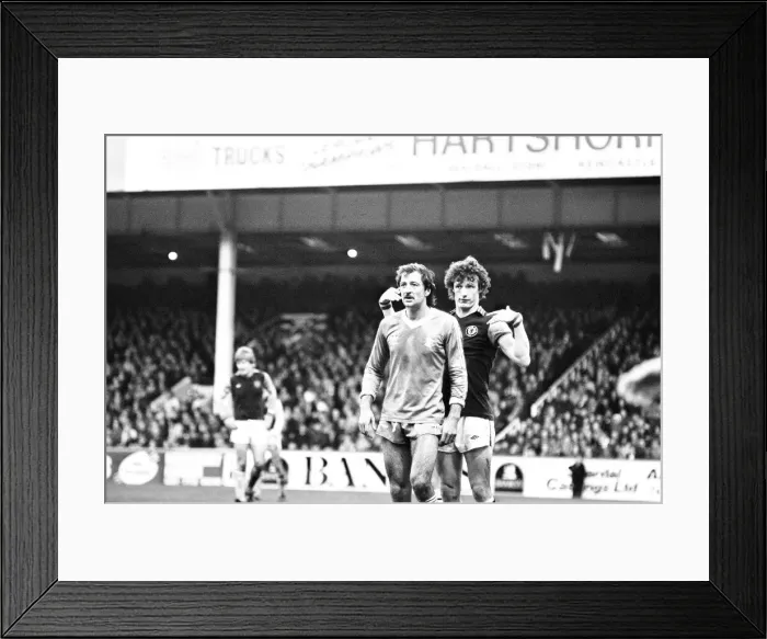 Framed Print : Aston Villa 3-0 Birmingham City, League match at Villa Park, Saturday 13th December 1980 Framed Print : Aston Villa 3-0 Birmingham City, League match at Villa Park, Saturday 13th December 1980