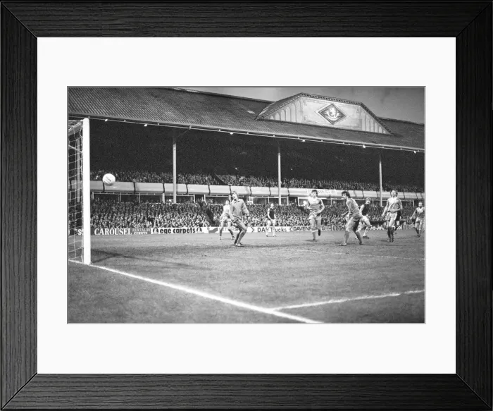 Framed Print : Aston Villa 3-0 Birmingham City, League match at Villa Park, Saturday 13th December 1980 Framed Print : Aston Villa 3-0 Birmingham City, League match at Villa Park, Saturday 13th December 1980