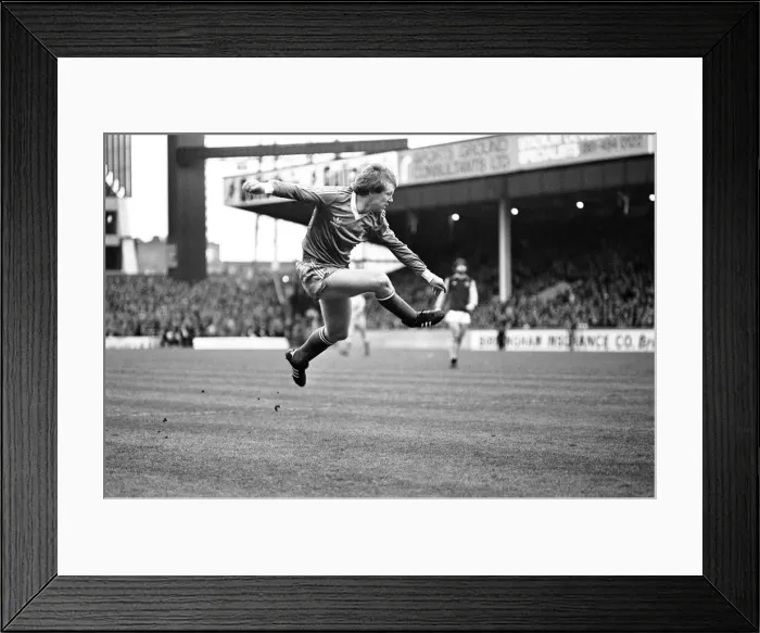 Framed Print : Aston Villa 3-0 Birmingham City, League match at Villa Park, Saturday 13th December 1980 Framed Print : Aston Villa 3-0 Birmingham City, League match at Villa Park, Saturday 13th December 1980