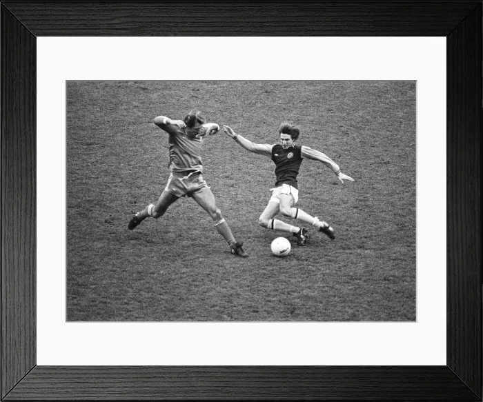Framed Print : Aston Villa 3-0 Birmingham City, League match at Villa Park, Saturday 13th December 1980 Framed Print : Aston Villa 3-0 Birmingham City, League match at Villa Park, Saturday 13th December 1980