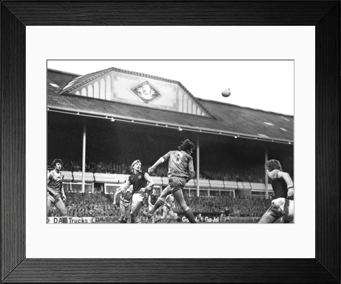 Framed Print : Aston Villa 3-0 Birmingham City, League match at Villa Park, Saturday 13th December 1980 Framed Print : Aston Villa 3-0 Birmingham City, League match at Villa Park, Saturday 13th December 1980