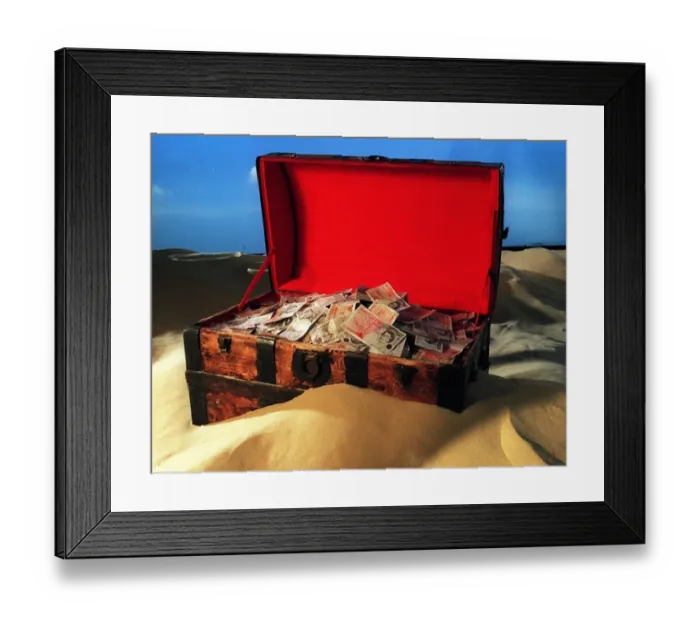 Framed Print : TREASURE CHEST FOR DAILY MIRROR COMPETITION TAKE YOUR PICK