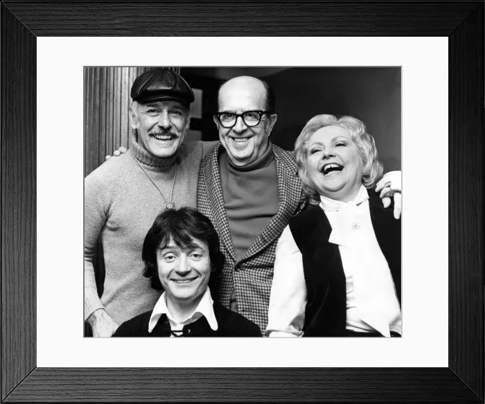 Framed Print : Actor Phil Silvers, who starred with Joan Turner in