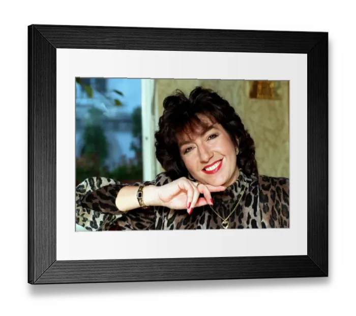 Framed Print : Jane McDonald British singer, actress, media personality and broadcaster Framed Print : Jane McDonald British singer, actress, media personality and broadcaster