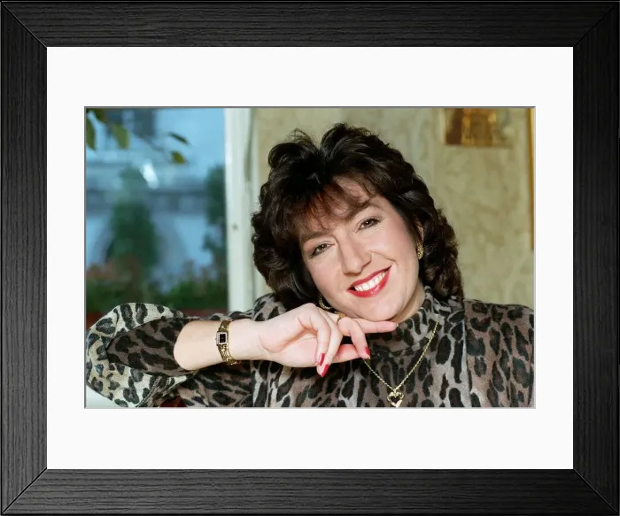 Framed Print : Jane McDonald British singer, actress, media personality and broadcaster Framed Print : Jane McDonald British singer, actress, media personality and broadcaster