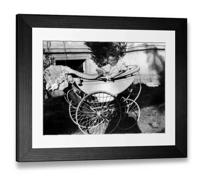 Framed Print : Prince George and Princess Marina - The Duke and Duchess of Kent The Princess