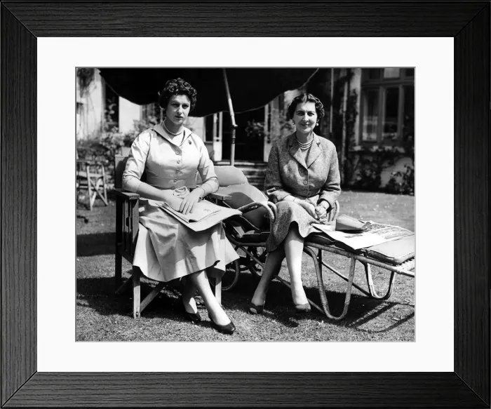 Framed Print : Prince George and Princess Marina - The Duke and Duchess of Kent The Duchess of Framed Print : Prince George and Princess Marina - The Duke and Duchess of Kent The Duchess of