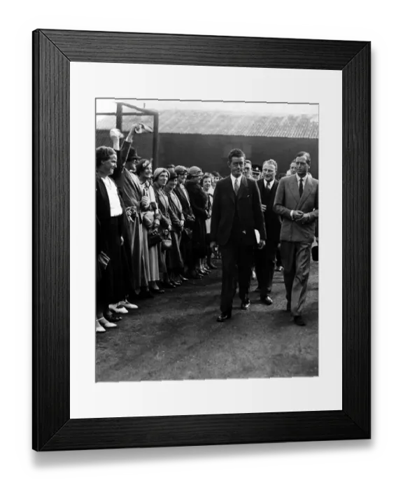 Framed Print : Prince George and Princess Marina - The Duke and Duchess of Kent North East Royal