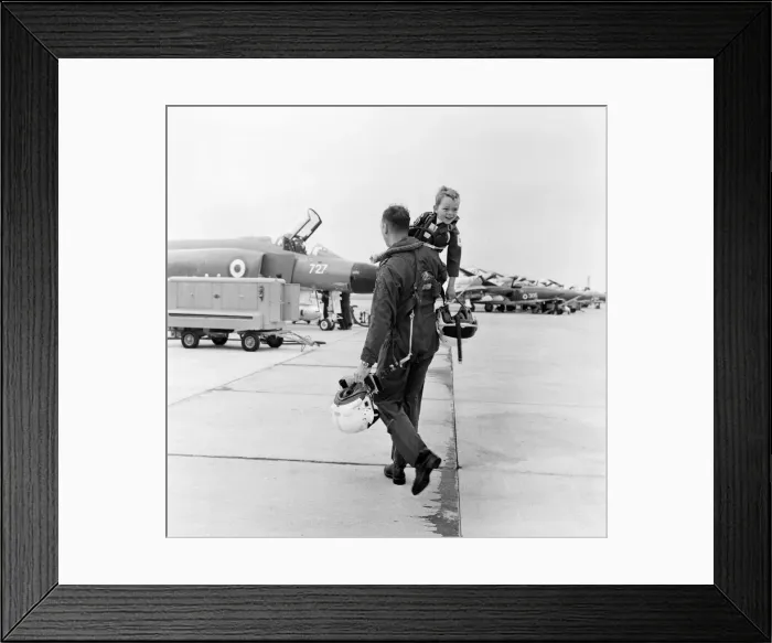Framed Print : Phantom pilot Lieutenant Commander Peter Marshall of the Fleet Air arm Framed Print : Phantom pilot Lieutenant Commander Peter Marshall of the Fleet Air arm