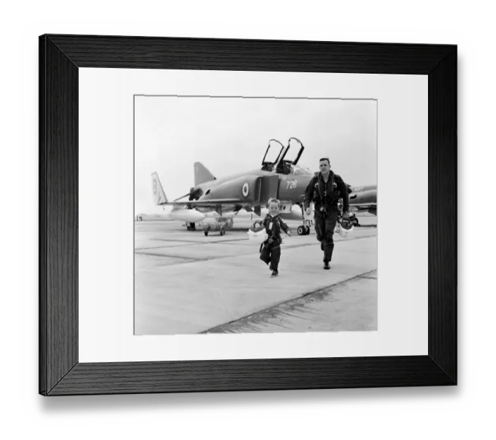 Framed Print : Phantom pilot Lieutenant Commander Peter Marshall of the Fleet Air arm Framed Print : Phantom pilot Lieutenant Commander Peter Marshall of the Fleet Air arm