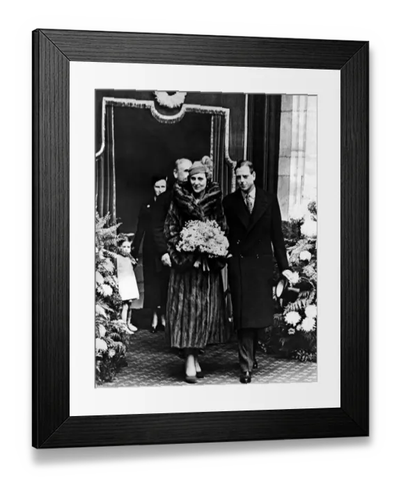 Framed Print : Prince George and Princess Marina - The Duke and Duchess of Kent The Happy Bride Framed Print : Prince George and Princess Marina - The Duke and Duchess of Kent The Happy Bride