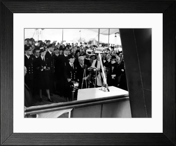 Framed Print : Prince George and Princess Marina - The Duke and Duchess of Kent North East Royal