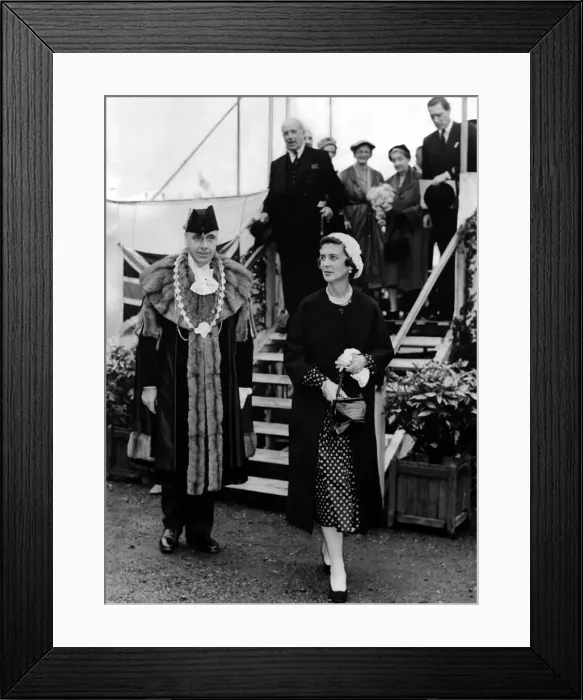 Framed Print : Prince George and Princess Marina - The Duke and Duchess of Kent North East Royal Framed Print : Prince George and Princess Marina - The Duke and Duchess of Kent North East Royal