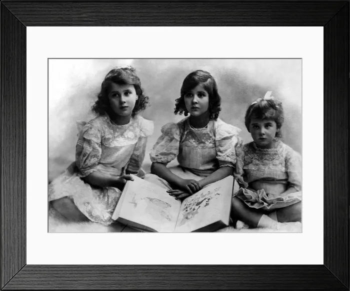 Framed Print : Prince George and Princess Marina - The Duke and Duchess of Kent The Princesses Framed Print : Prince George and Princess Marina - The Duke and Duchess of Kent The Princesses