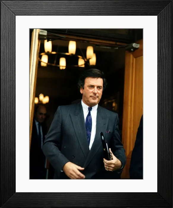 Framed Print : Terry Wogan TV Presenter DBase