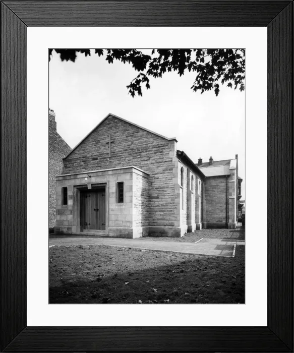 Framed Print : The Yarm Road, Congregational Church, Stockton, 1st September 1955 Framed Print : The Yarm Road, Congregational Church, Stockton, 1st September 1955