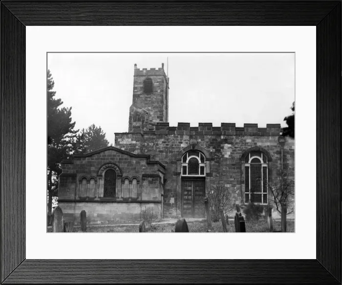 Framed Print : Yarm Parish Church, Stockton, Circa 1955 Framed Print : Yarm Parish Church, Stockton, Circa 1955