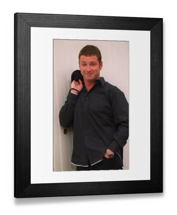 Framed Print : Mark Wogan son of Terry Wogan Framed Print : Mark Wogan son of Terry Wogan