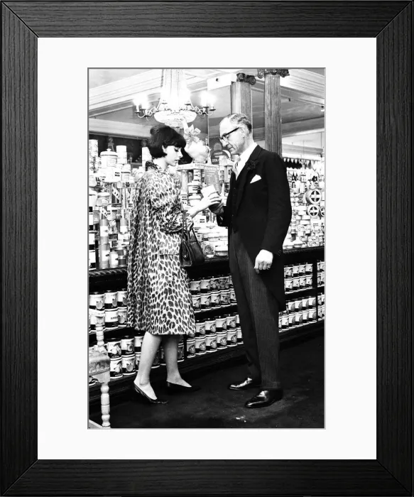 Framed Print : Fortnum & Mason Department Store, Piccadilly, Central London, 18th August 1964 Framed Print : Fortnum & Mason Department Store, Piccadilly, Central London, 18th August 1964
