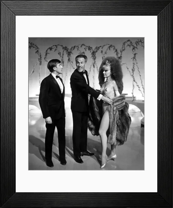 Framed Print : The Bruce Forsyth Show - with Roy Castle and Georgina Allen circa 1965 Framed Print : The Bruce Forsyth Show - with Roy Castle and Georgina Allen circa 1965