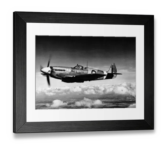 Framed Print : The British Spitfire fighter plane of the Royal Air Force Framed Print : The British Spitfire fighter plane of the Royal Air Force
