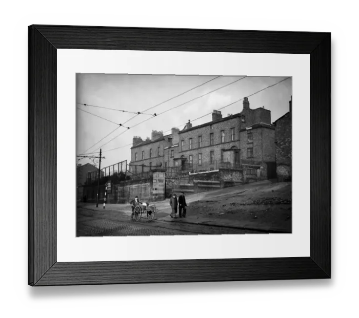 Framed Print : The Streets of Liverpool in 1949