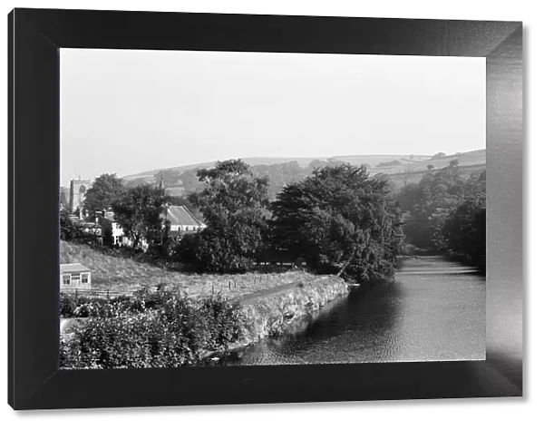 Burnsall, near Skipton, North Yorkshire. River Wharfe. Circa 1970