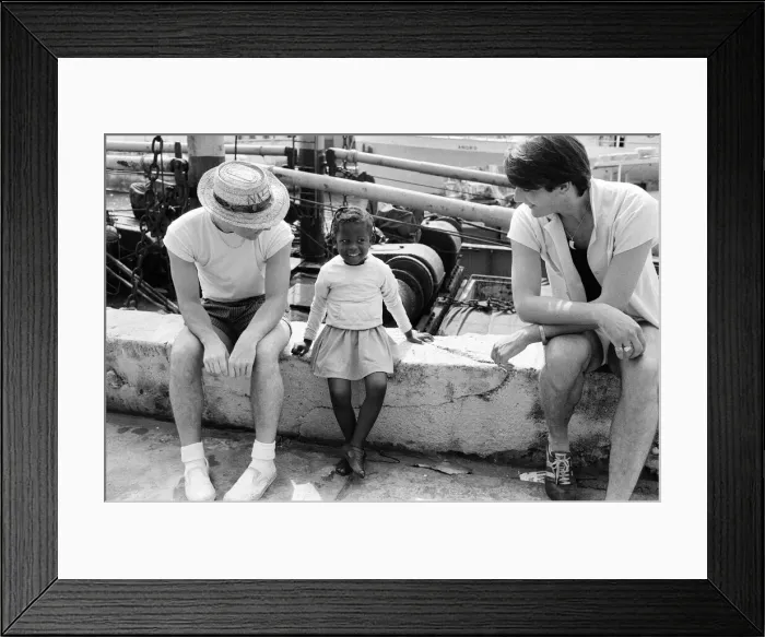 Framed Print : Spandau Ballet, music group, have been in the Bahamas for the last two weeks Framed Print : Spandau Ballet, music group, have been in the Bahamas for the last two weeks