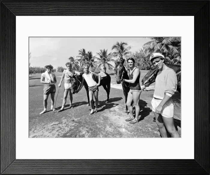 Framed Print : Spandau Ballet, music group, have been in the Bahamas for the last two weeks Framed Print : Spandau Ballet, music group, have been in the Bahamas for the last two weeks