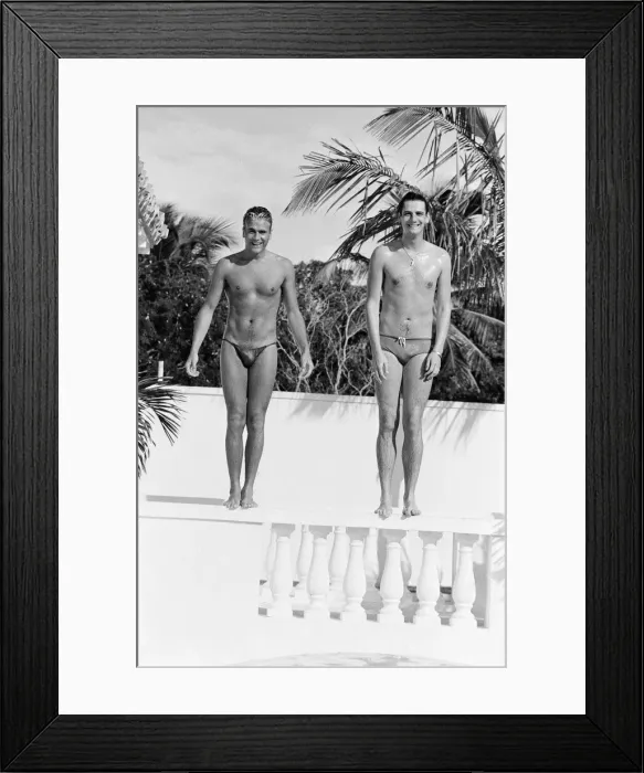 Framed Print : Spandau Ballet, music group, have been in the Bahamas for the last two weeks Framed Print : Spandau Ballet, music group, have been in the Bahamas for the last two weeks
