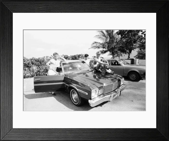 Framed Print : Spandau Ballet, music group, have been in the Bahamas for the last two weeks Framed Print : Spandau Ballet, music group, have been in the Bahamas for the last two weeks