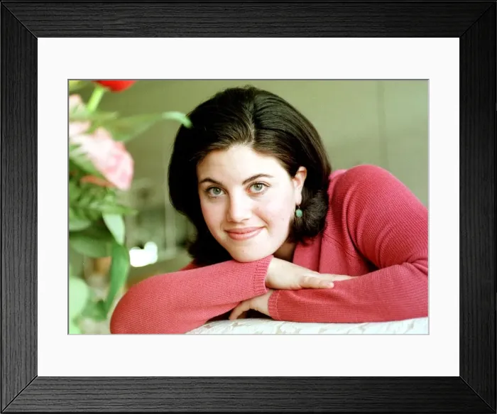 Framed Print : Monica Lewinsky March 1999 tells her story of the affair with President Bill Clinton to Framed Print : Monica Lewinsky March 1999 tells her story of the affair with President Bill Clinton to