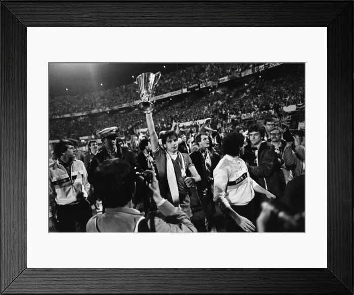 Framed Print : European Cup Winners Cup Final. Rotterdam, Holland. Everton 3 v Rapid Vienna 1 Framed Print : European Cup Winners Cup Final. Rotterdam, Holland. Everton 3 v Rapid Vienna 1