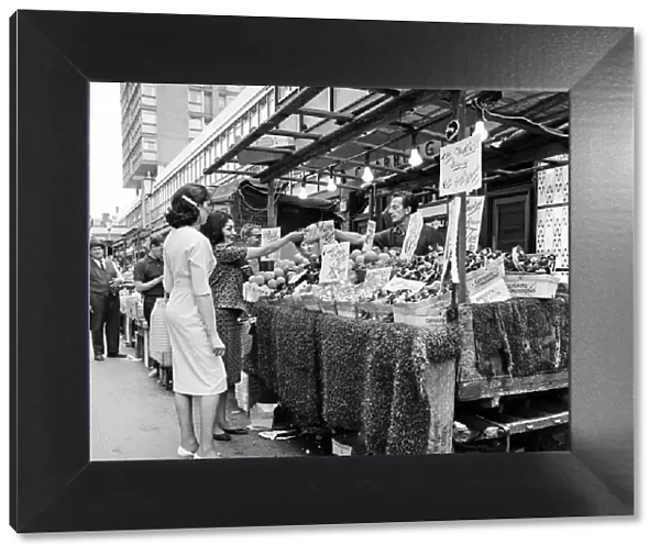 Soho Berwick Market, 11th July 1963