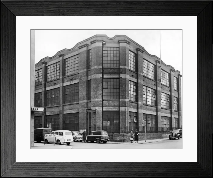 Framed Print : The General Electric building in Queen Victoria Road, Coventry. 30th April 1960 Framed Print : The General Electric building in Queen Victoria Road, Coventry. 30th April 1960