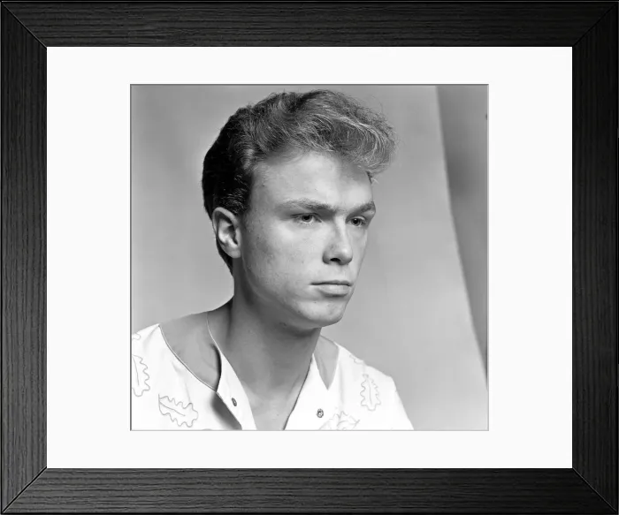 Framed Print : Spandau Ballet, Studio Pix, 30th June 1980. Gary Kemp Framed Print : Spandau Ballet, Studio Pix, 30th June 1980. Gary Kemp